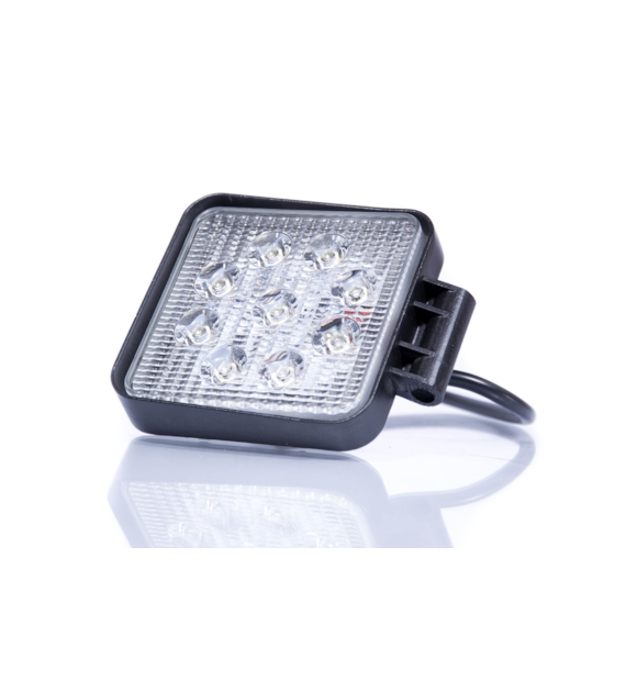 Lampa robocza 9 LED kwadratowa