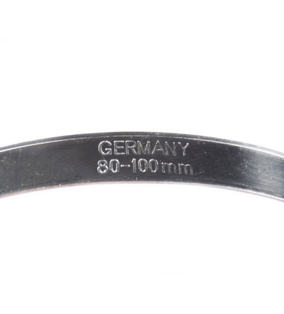 Opaska zaciskowa 80-100 stal nierdzewna GERMANY