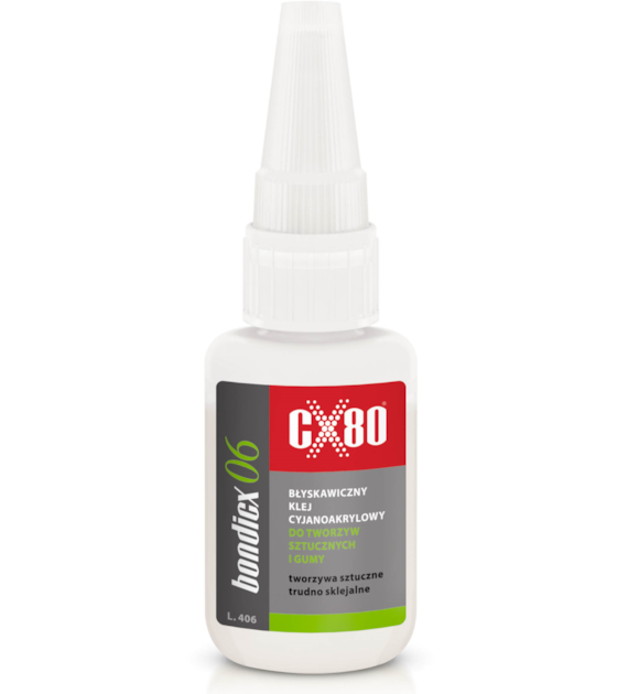 Klej cyjanoakrylowy BONDICX 06 - 20g