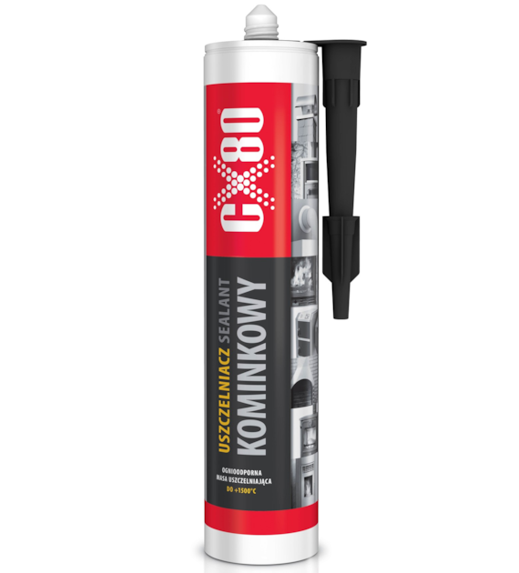 Uszczelniacz kominowy masa ognioodporna CX80 300ml